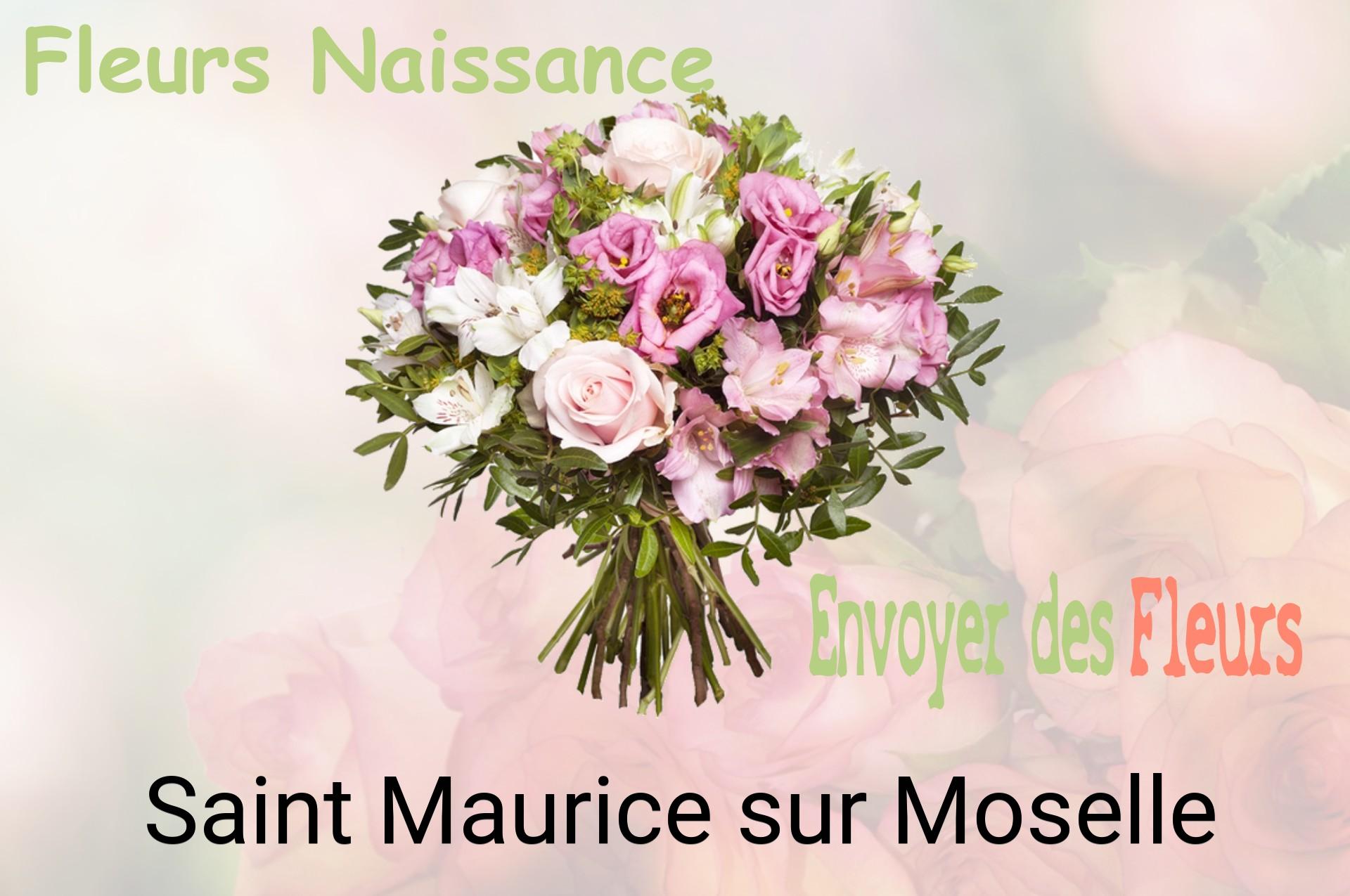 Bouquet de fleurs de naissance livré à Saint-Maurice-sur-Moselle